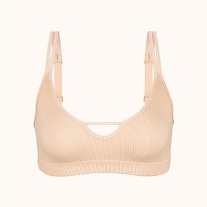 The Skinny-Strap Seamless Bralette - Size M